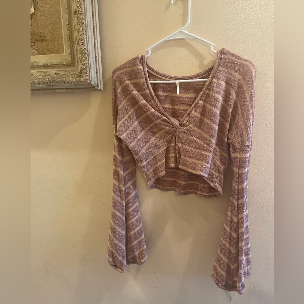 Free people knit crop top